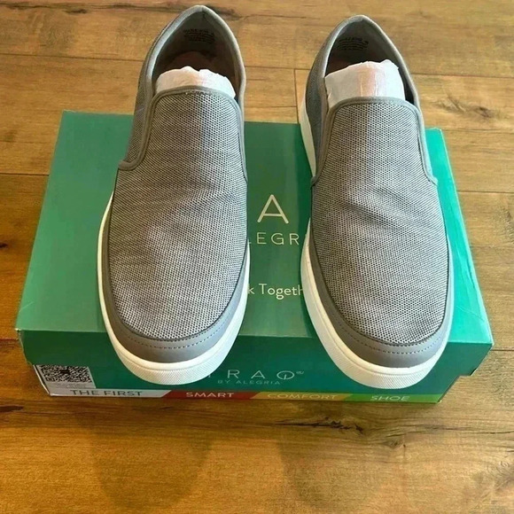 Alegria Traq SLEEQ WASHED GREY MENS 12 - Picture 2 of 7